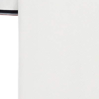 EMPORIO ARMANI SS23 Logo Embroidered Short Sleeve Polo Men Off-White. 3R1F70-1JTKZ-01F9 1