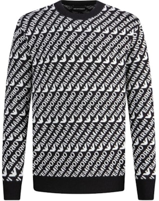 エンポリオアルマーニ SS23 ロゴプリント クルーネックスウェット ネイビー/ホワイト 6R1MU2-1MMKZ-F905 Order エンポリオアルマーニ SS23 ロゴプリント クルーネックスウェット ネイビー/ホワイト 6R1MU2-1MMKZ-F905