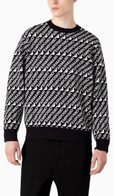 エンポリオアルマーニ SS23 ロゴプリント クルーネックスウェット ネイビー/ホワイト 6R1MU2-1MMKZ-F905 Details for エンポリオアルマーニ SS23 ロゴプリント クルーネックスウェット ネイビー/ホワイト 6R1MU2-1MMKZ-F905