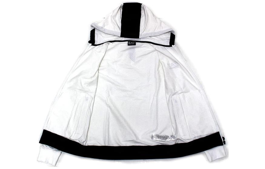 Emporio Armani SS23 Logo Print Hoodie White 274706-6P227-00010