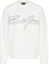 Order Emporio Armani SS23 Logo Print Pullover Sweatshirt Lelaki Putih 3R1MDK-1JHSZ-0101