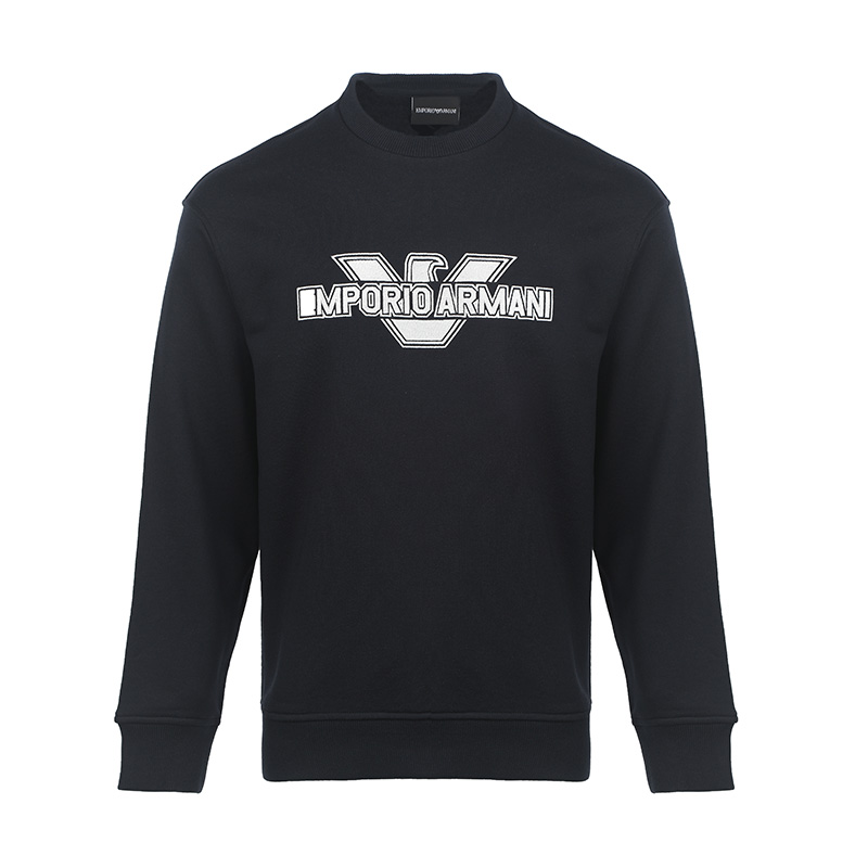 Emporio Armani SS23 Logo Printed Crewneck Sweatshirt in Navy 3R1MDA-1JRIZ-0920 圖 2