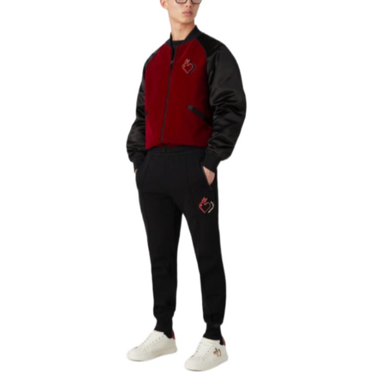 Lookbook EMPORIO ARMANI 2023兔年限定黑色休闲裤 3R1PE8-1JHSZ-0999