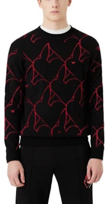 Emporio Armani SS23 農曆新年兔年黑色針織毛衣 限量版 3R1MXB-1MDYZ-0080 Shop Emporio Armani SS23 農曆新年兔年黑色針織毛衣 限量版 3R1MXB-1MDYZ-0080