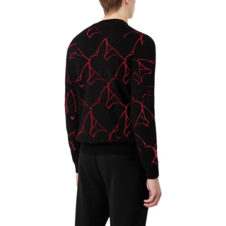 Purchase Emporio Armani SS23 Lunar New Year Rabbit Knit Sweater Black  Limited Edition 3R1MXB-1MDYZ-0080