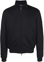 Emporio Armani SS23 Navy Blue Casual Zip-Up Bomber Jacket for Men H31R29-C1054-0922 Emporio Armani SS23 Navy Blue Casual Zip-Up Bomber Jacket for Men H31R29-C1054-0922
