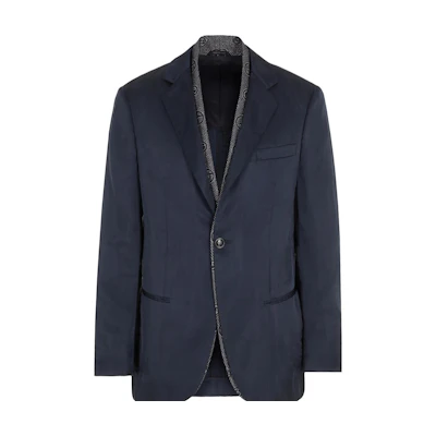 Emporio Armani SS23 Navy Slim Fit Collared Jacket 3SGGG10XT-03ZH1-UBWF