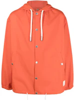 Emporio Armani SS23 Orange Drawstring Hooded Jacket 3R1B8B-1NW1Z-0405 Emporio Armani SS23 Orange Drawstring Hooded Jacket 3R1B8B-1NW1Z-0405