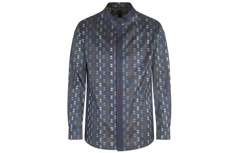 Emporio Armani SS23 Printed Crewneck Long Sleeve Floral Jacket 3SGGG108T-04051-PZ01