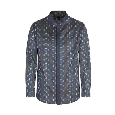 Emporio Armani SS23 Printed Crewneck Long Sleeve Floral Jacket 3SGGG108T-04051-PZ01