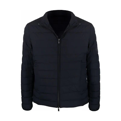 Emporio Armani SS23 Quilted Puffer Jacket Black Fashion 8N1BQ2-1NLRZ-1000