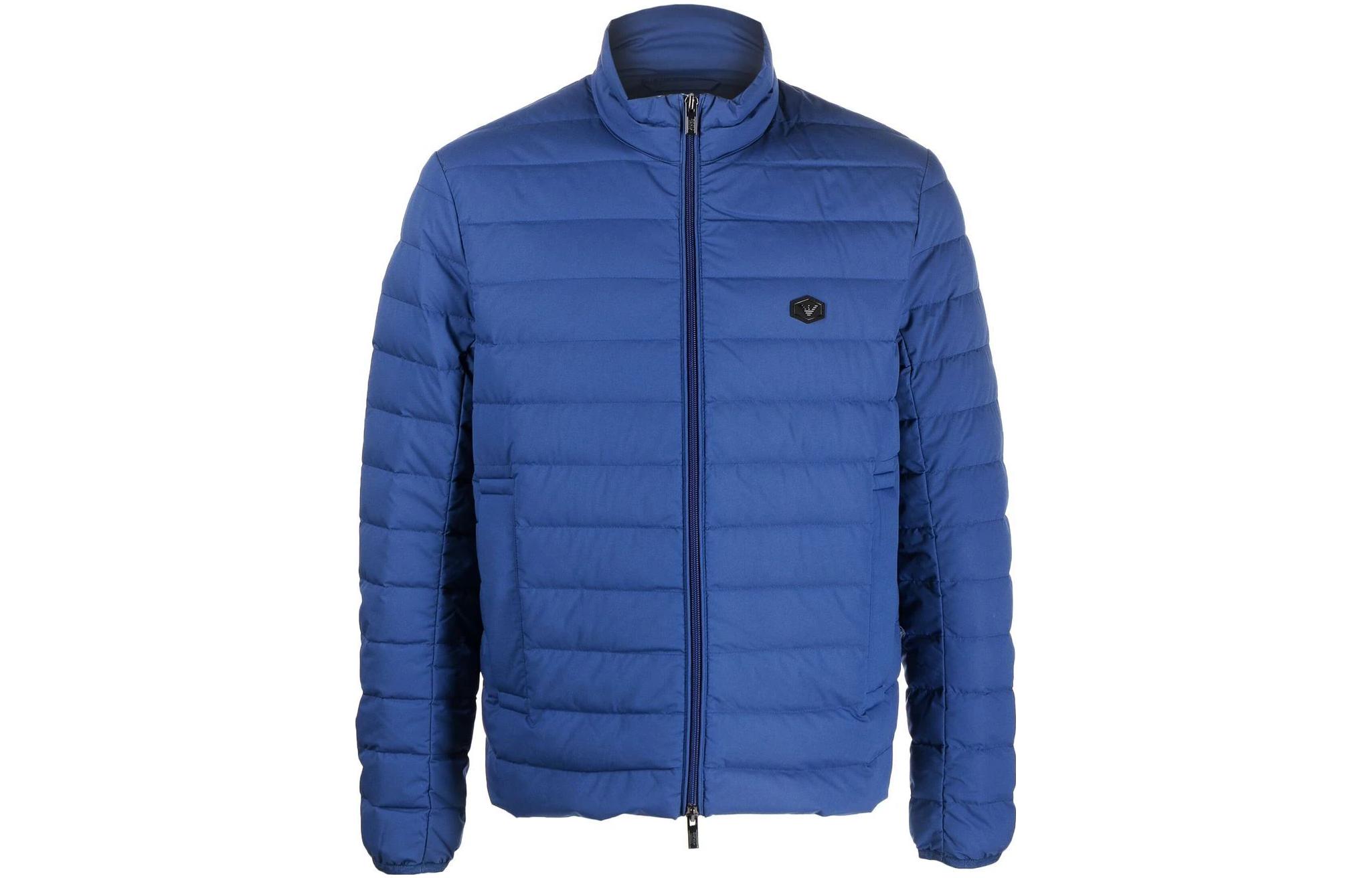 Emporio Armani SS23 Quilted Puffer Jacket Blue 8N1BQ2-1NLRZ-0981