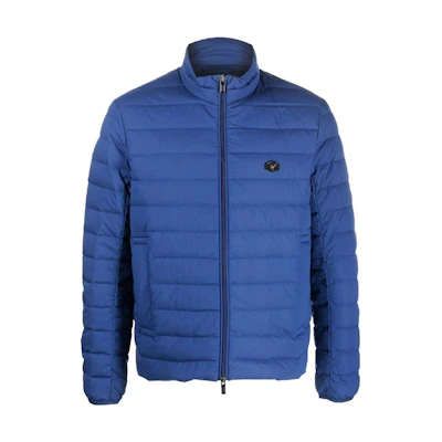 Emporio Armani SS23 Quilted Puffer Jacket Blue 8N1BQ2-1NLRZ-0981