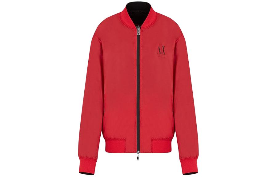 Lookbook Emporio Armani SS23 雙面字母印花飛行外套 黑色 6HZB14-ZNKAZ-7285