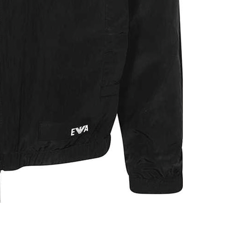 EMPORIO ARMANI SS23 Reversible Logo Print Hooded Jacket  Black. 3R1BQ9-1NVSZ-F073 圖 8