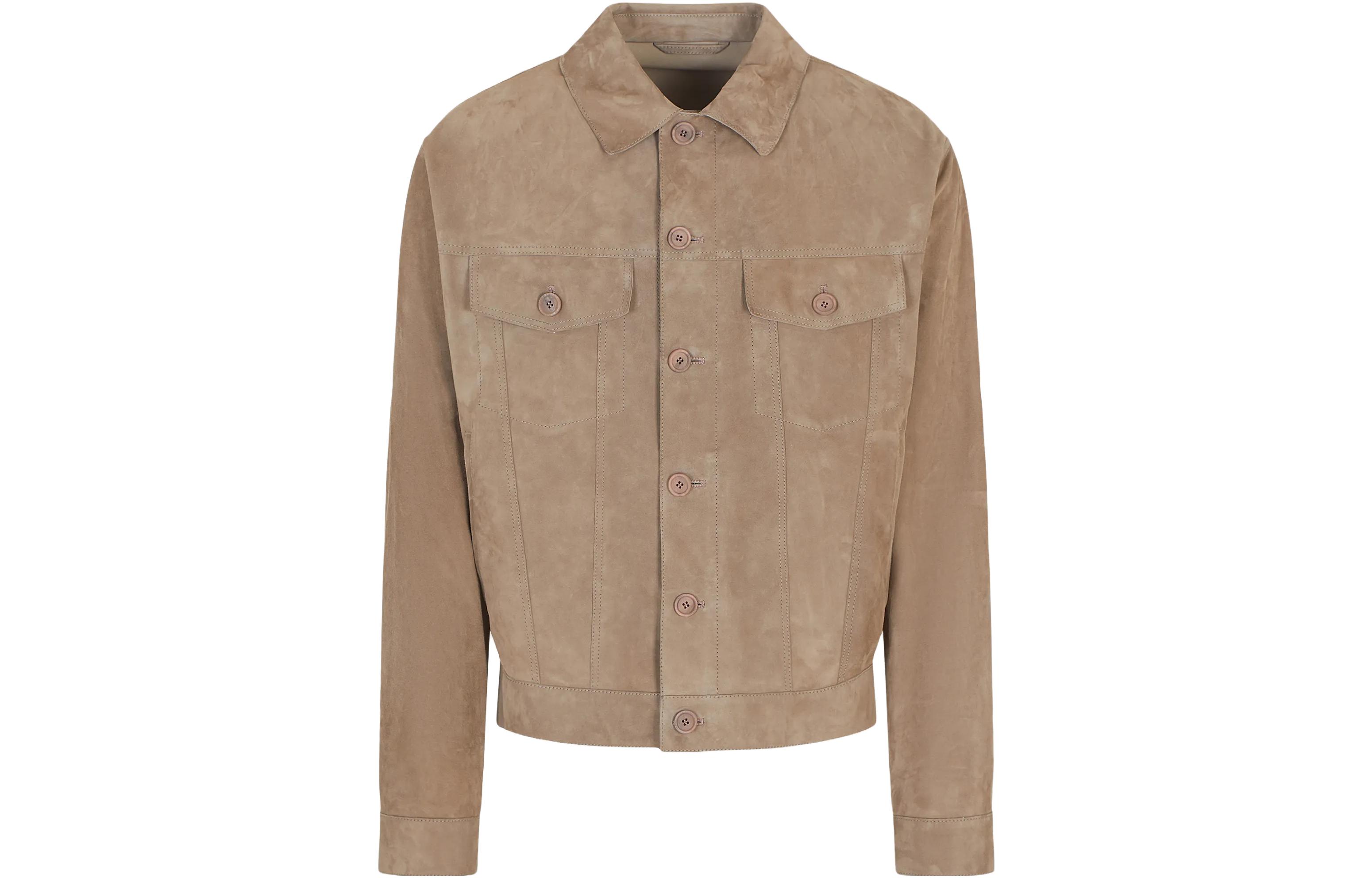 Emporio Armani SS23 Single-Breasted Long-Sleeve Jacket D4SR09-DSP11-1461