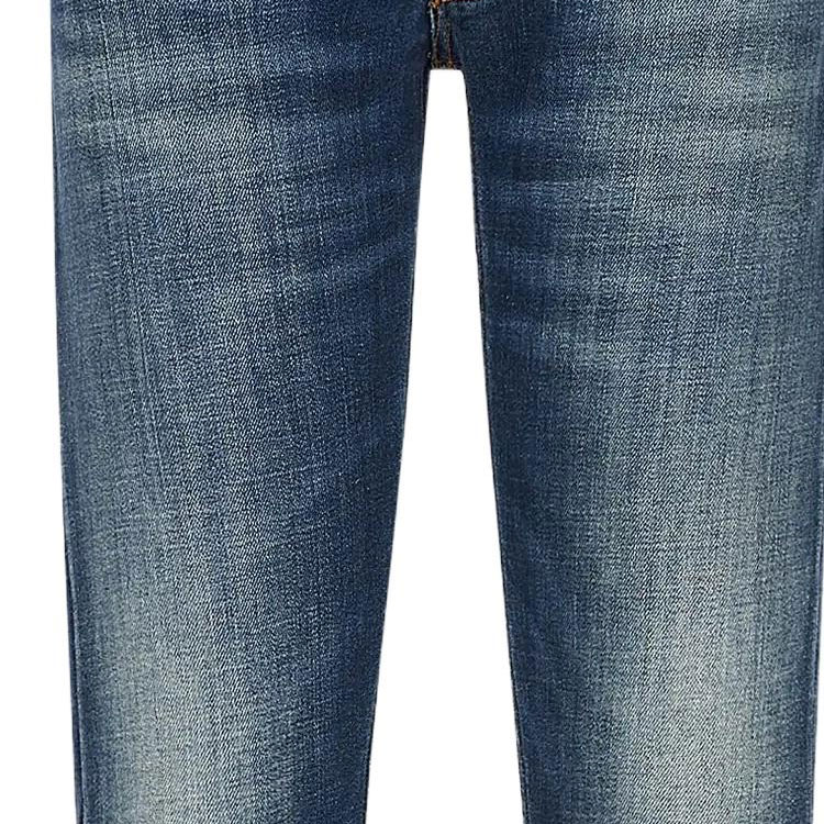 Emporio Armani SS23 Slim-Fit Distressed Logo Jeans Men Denim Blue. 3R1J75-1D0DZ-0941 圖 8