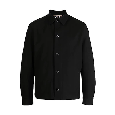 Emporio Armani SS23 Solid Color Single-Breasted Jacket - Black H31R02-C1452-9999