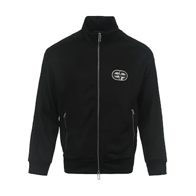Emporio Armani SS23 Solid Logo Jacket Black 3R1MCX-1JLYZ-0999