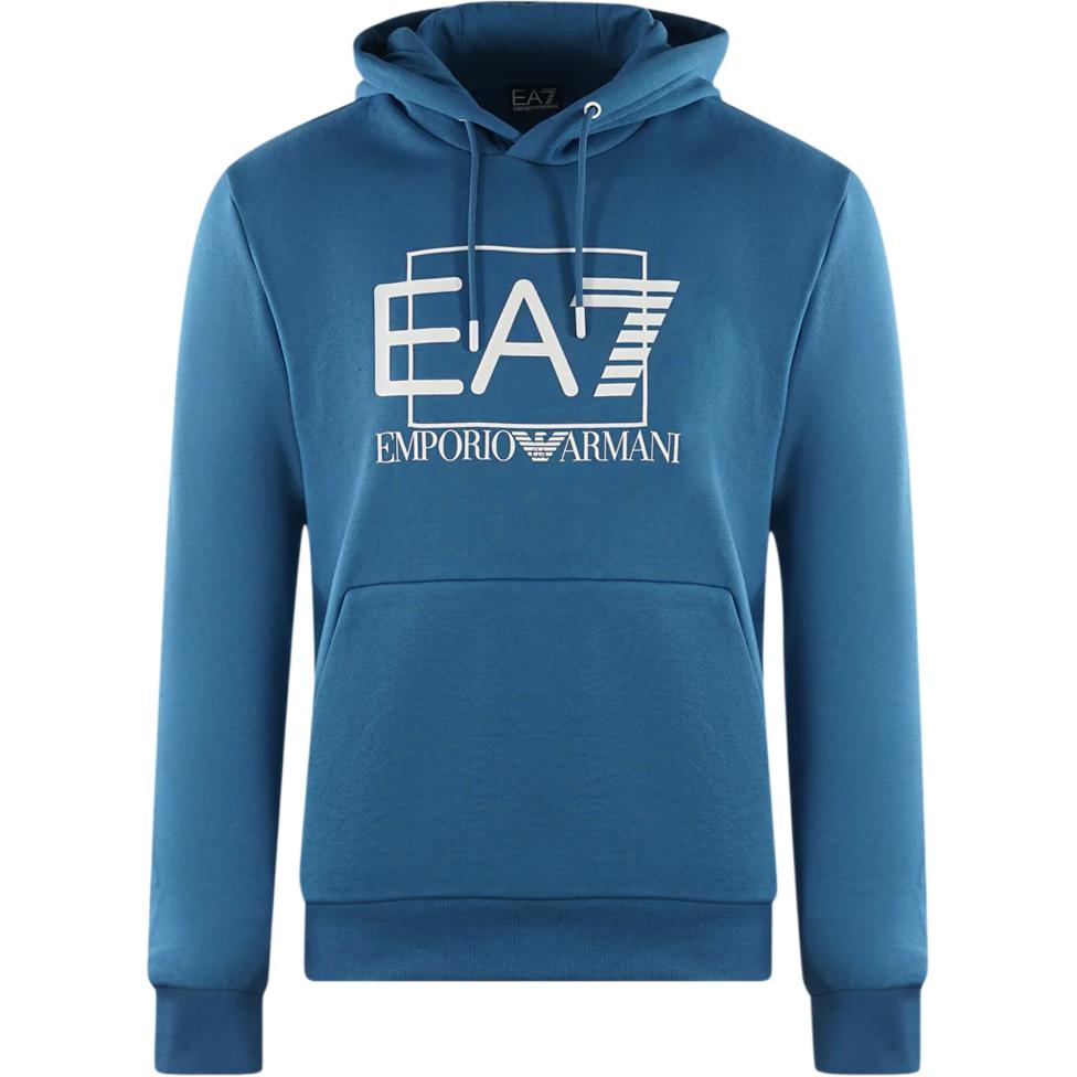 Emporio Armani SS23 Solid Logo Sweatshirt Blue 3RPM02-PJ07Z-1534