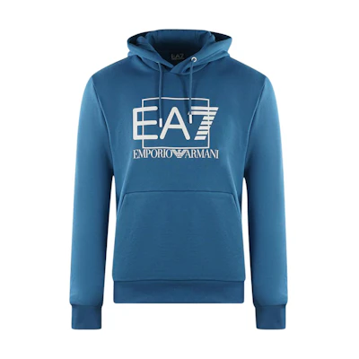 Emporio Armani SS23 Solid Logo Sweatshirt Blue 3RPM02-PJ07Z-1534