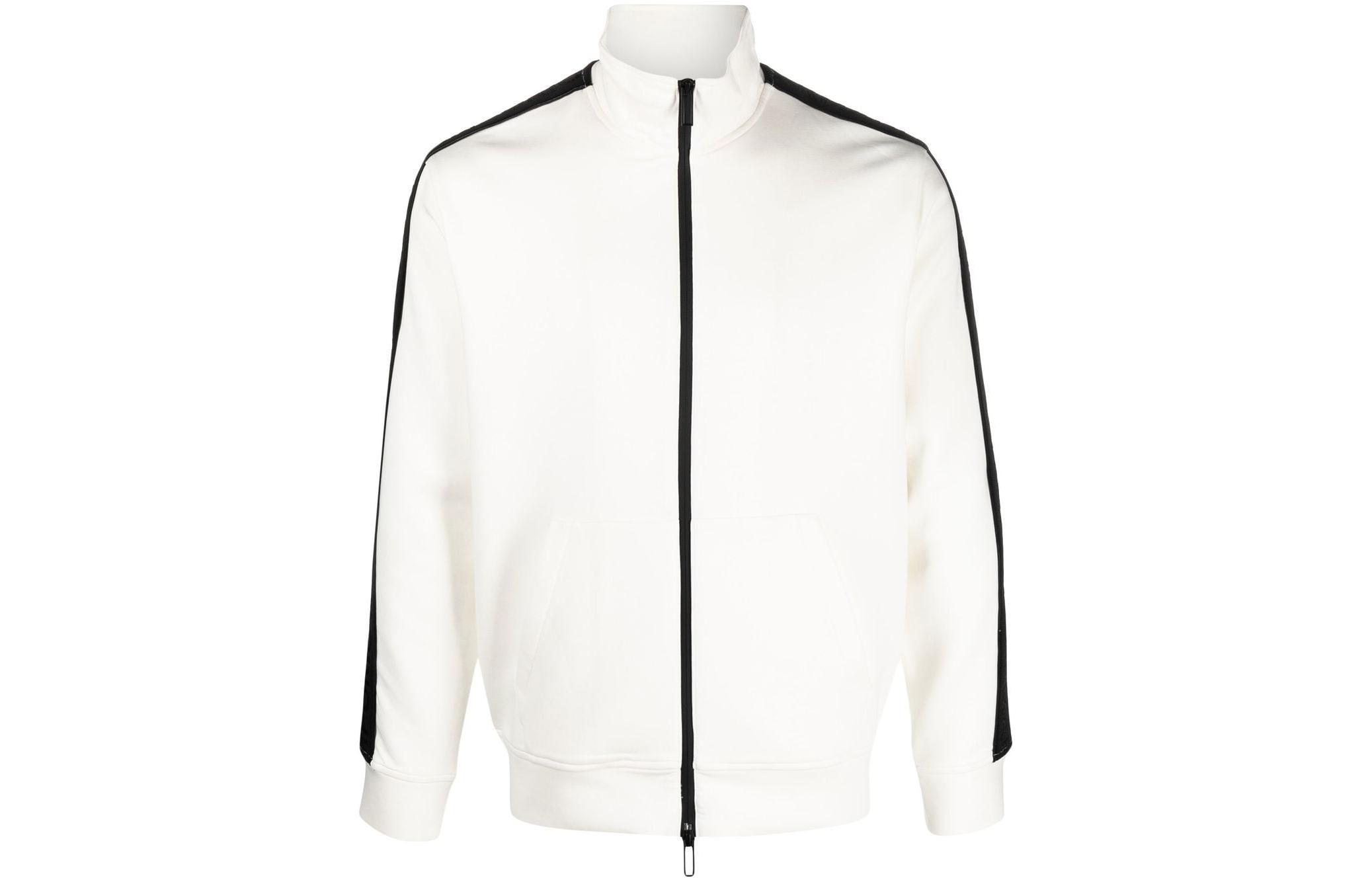 Purchase Emporio Armani SS23 男士长袖 logo织带拉链夹克外套 3R1MBA-1JHSZ-0101