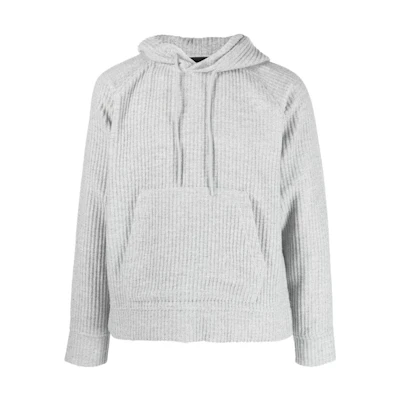 Emporio Armani SS23 Solid Pullover Sweatshirt Light Gray 6L1M6W-1JZ3Z-0664