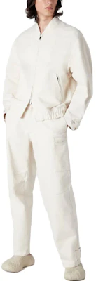 Emporio Armani SS23 白色刺繡Logo拉鍊棒球外套 3R1B6X1-DS9Z1-0101 Lookbook Emporio Armani SS23 白色刺繡Logo拉鍊棒球外套 3R1B6X1-DS9Z1-0101