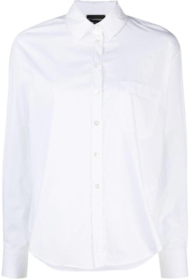 Emporio Armani SS23 White Solid Casual Single-Breasted Long Sleeve Shirt Men 6R2C67-2N0FZ-0100 Buy Emporio Armani SS23 White Solid Casual Single-Breasted Long Sleeve Shirt Men 6R2C67-2N0FZ-0100
