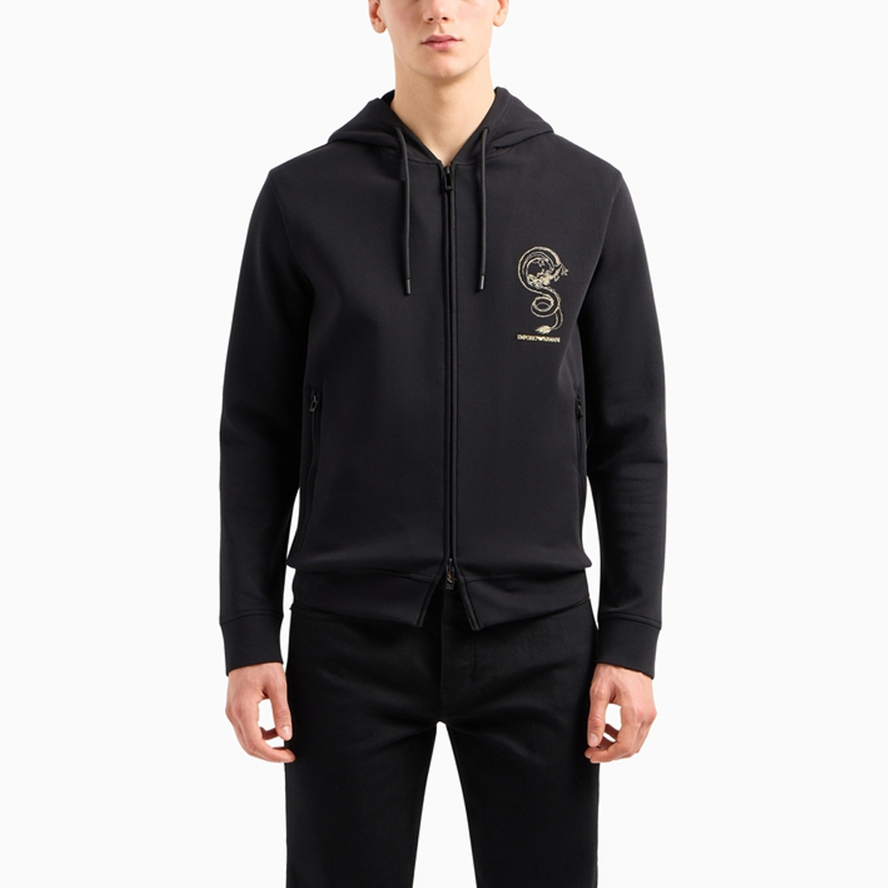 EMPORIO ARMANI SS24  Animal Print Hoodie. EM000001AF10013-U8133 圖 3