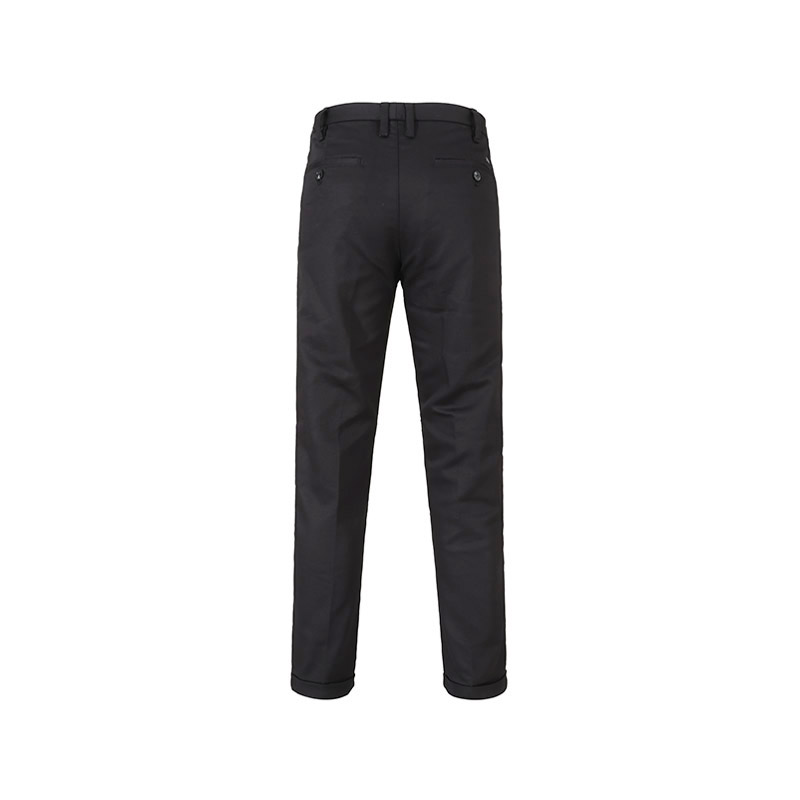 Lookbook 安普里奥·阿玛尼 SS24 黑色拉链口袋休闲裤 8N1PF4-1NMMZ-0999