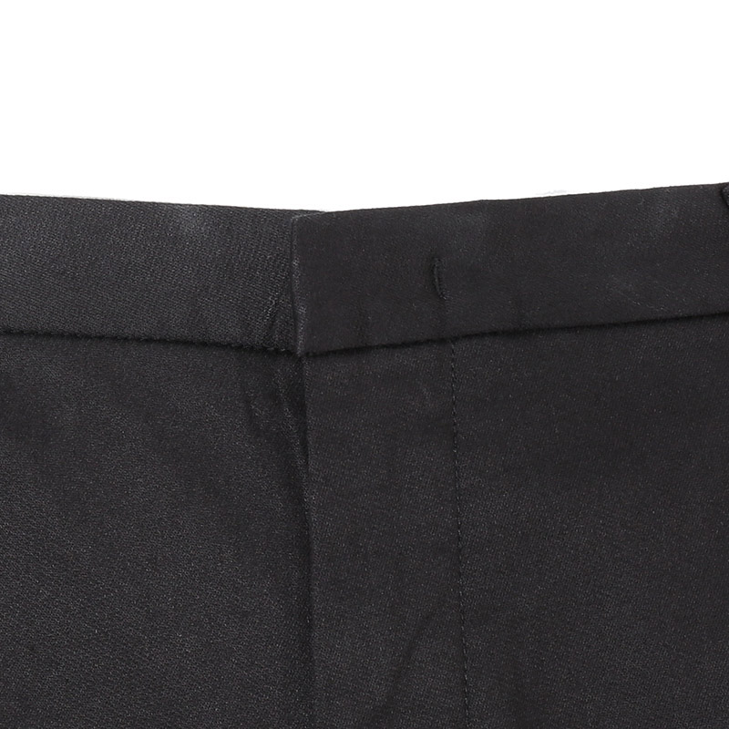 Sizing 安普里奥·阿玛尼 SS24 黑色拉链口袋休闲裤 8N1PF4-1NMMZ-0999