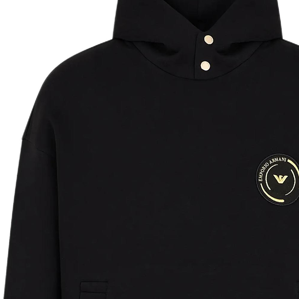 Emporio Armani SS24  Black Hoodie with Logo. 3D1MP0-1JHSZ-0999 圖 7