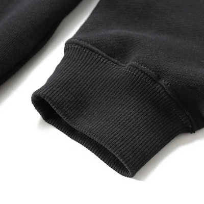 エンポリオアルマーニ SS24 ブラックフーディー トロピカルプリント刺繍入り 6R1M8P-1J7DZ-0041 Details for エンポリオアルマーニ SS24 ブラックフーディー トロピカルプリント刺繍入り 6R1M8P-1J7DZ-0041