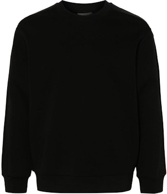 EMPORIO ARMANI SS24 Black Logo Embossed Textured Knit Sweatshirt. 6D1MQ9-1JHSZ Buy EMPORIO ARMANI SS24 Black Logo Embossed Textured Knit Sweatshirt. 6D1MQ9-1JHSZ