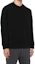 Details for EMPORIO ARMANI SS24 Black Logo Embossed Textured Knit Sweatshirt. 6D1MQ9-1JHSZ