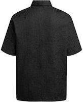 EMPORIO ARMANI SS24 Kemeja Hitam Monogram Lengan Pendek Kancing Depan 3D1CG3-1NQMZ-0999 Lookbook EMPORIO ARMANI SS24 Kemeja Hitam Monogram Lengan Pendek Kancing Depan 3D1CG3-1NQMZ-0999