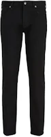 EMPORIO ARMANI SS24 Black Solid Casual Denim Jeans with Zipper Pockets 3D1J06-1DTFZ-0005 EMPORIO ARMANI SS24 Black Solid Casual Denim Jeans with Zipper Pockets 3D1J06-1DTFZ-0005