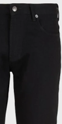 EMPORIO ARMANI SS24 Black Solid Casual Denim Jeans with Zipper Pockets 3D1J06-1DTFZ-0005 Details for EMPORIO ARMANI SS24 Black Solid Casual Denim Jeans with Zipper Pockets 3D1J06-1DTFZ-0005