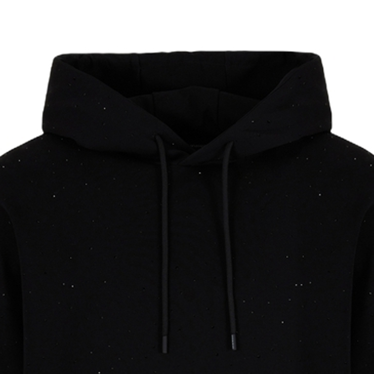 Emporio Armani SS24  Black Solid Color Casual Hoodie. 3D1MEB-1JHSZ-0999 圖 3