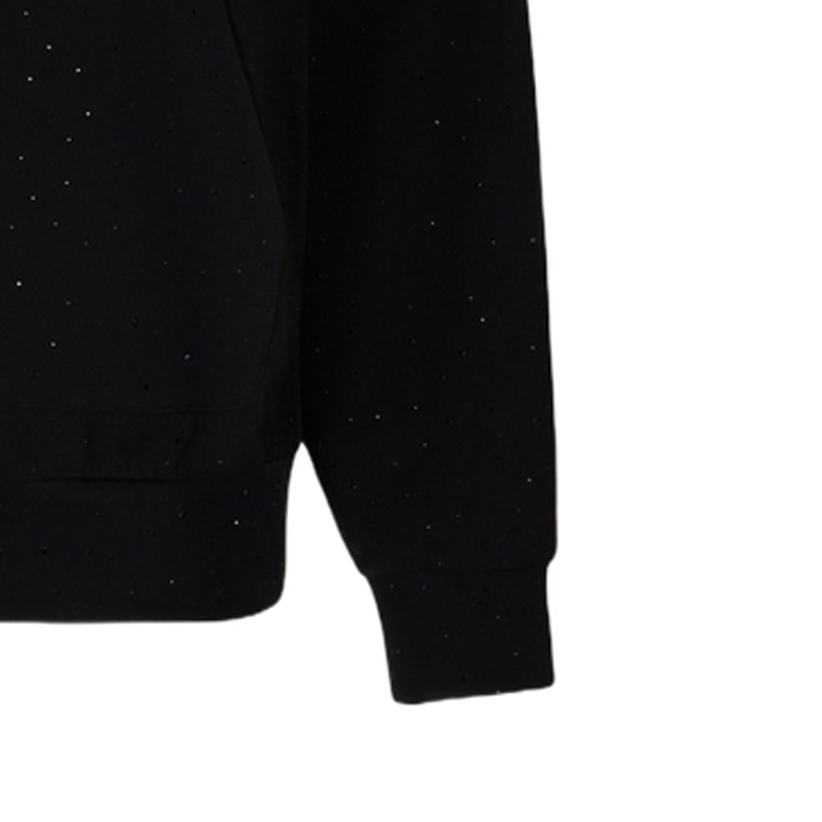 Emporio Armani SS24  Black Solid Color Casual Hoodie. 3D1MEB-1JHSZ-0999 圖 5