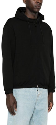 엠포리오 아르마니 SS24 블랙 드로스트링 솔리드 컬러 집업 후디. 6D1MD3-1JHSZ Purchase 엠포리오 아르마니 SS24 블랙 드로스트링 솔리드 컬러 집업 후디. 6D1MD3-1JHSZ