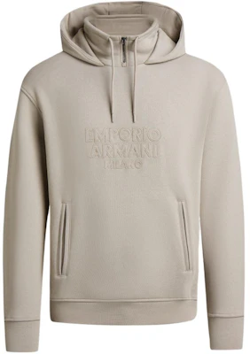 EMPORIO ARMANI SS24 浅棕色连帽衫带标志设计. 3D1MDW-1JWPZ-0177 Order EMPORIO ARMANI SS24 浅棕色连帽衫带标志设计. 3D1MDW-1JWPZ-0177