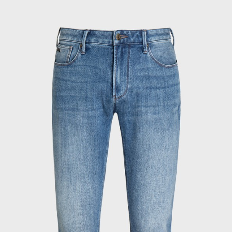 Emporio Armani SS24  Light Blue Mid-Rise Zip Casual Jeans 3D1J06-1DRPZ-0943 圖 9