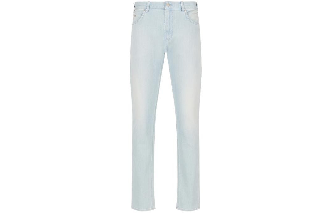 EMPORIO ARMANI SS24  Light Blue Slim Fit Low-Rise Skinny Jeans. 3D1J16-1D13Z-0943 圖 2