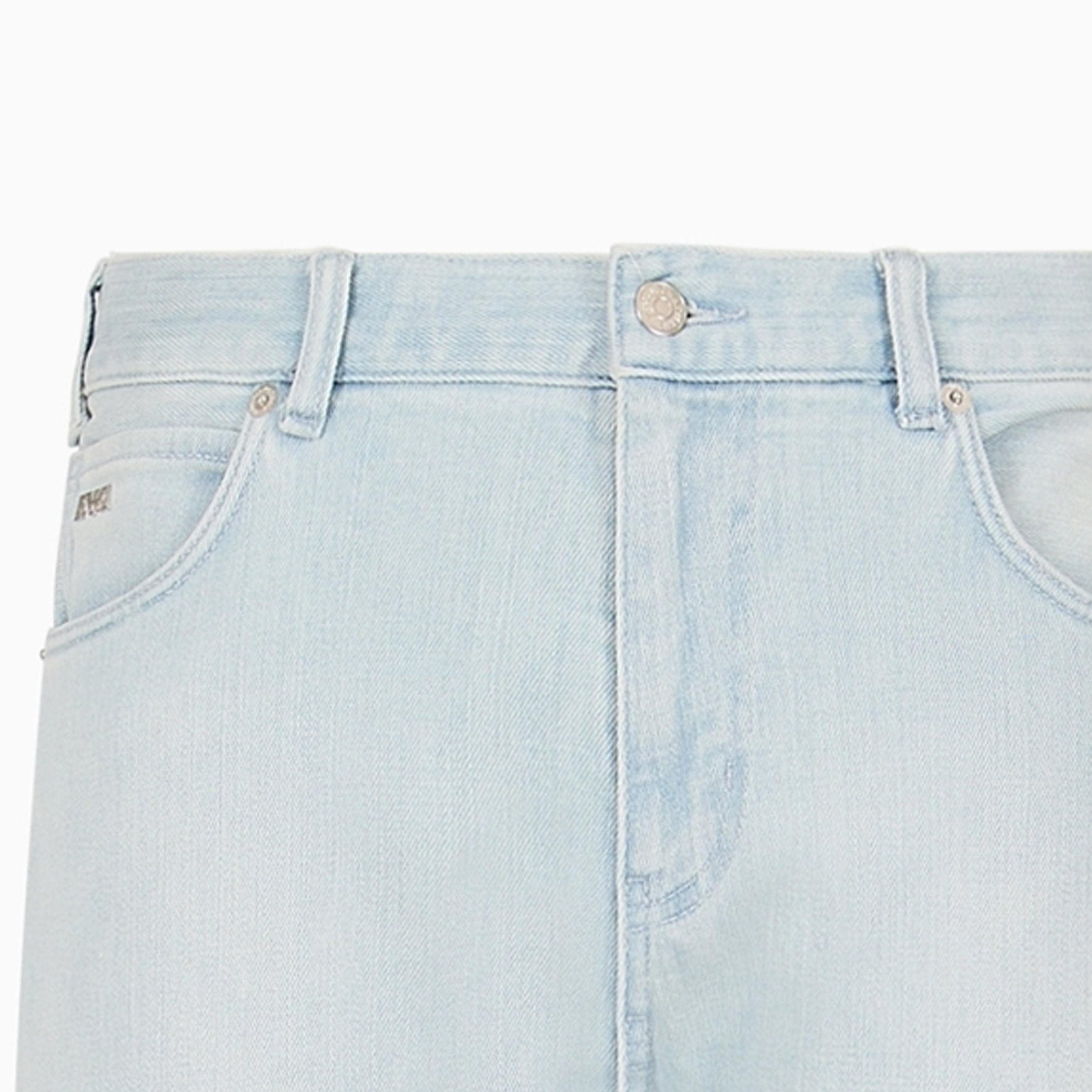 EMPORIO ARMANI SS24  Light Blue Slim Fit Low-Rise Skinny Jeans. 3D1J16-1D13Z-0943 圖 3