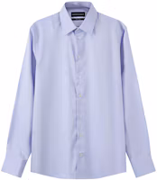 Order EMPORIO ARMANI SS24 淺藍色方領長袖襯衫 01CN5L-0BC33-700