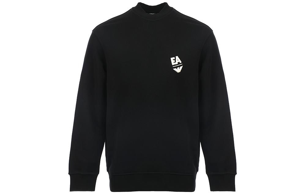 Order Emporio Armani SS24 Logo Applique Crewneck Sweatshirt Kasual. 3D1MEC-1JODZ-0032