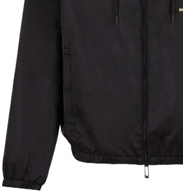 Emporio Armani SS24 Hoodie Jaket Kasual Logo Cetak Hitam. EM000006-AF10016-U8133 Details for Emporio Armani SS24 Hoodie Jaket Kasual Logo Cetak Hitam. EM000006-AF10016-U8133