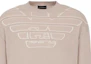 Lookbook EMPORIO ARMANI SS24 Sweater Longgar Logo Print Crewneck. 3D1MXB-1MPCZ-F003